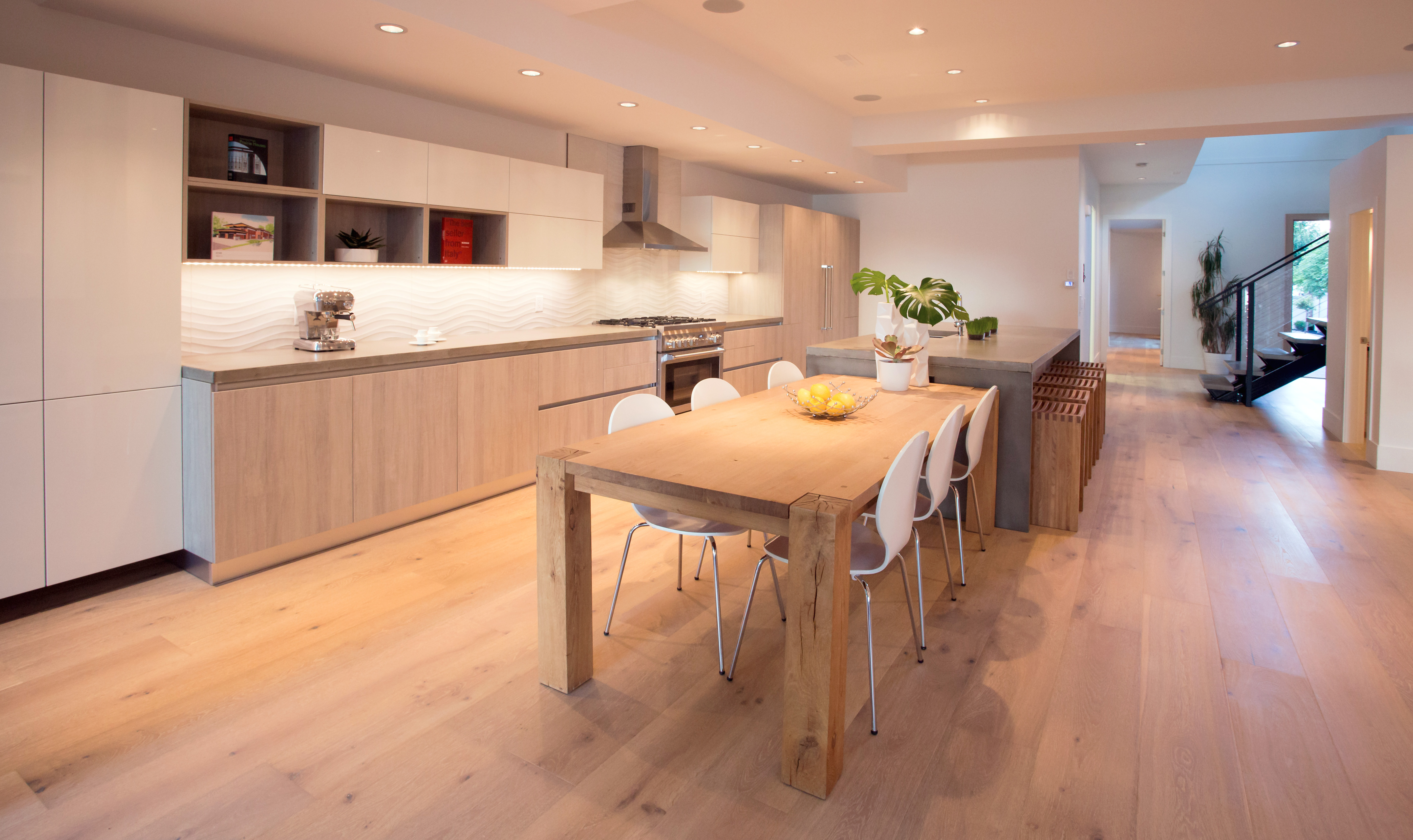 Kitchen view at Abbott Lakeside Duplex