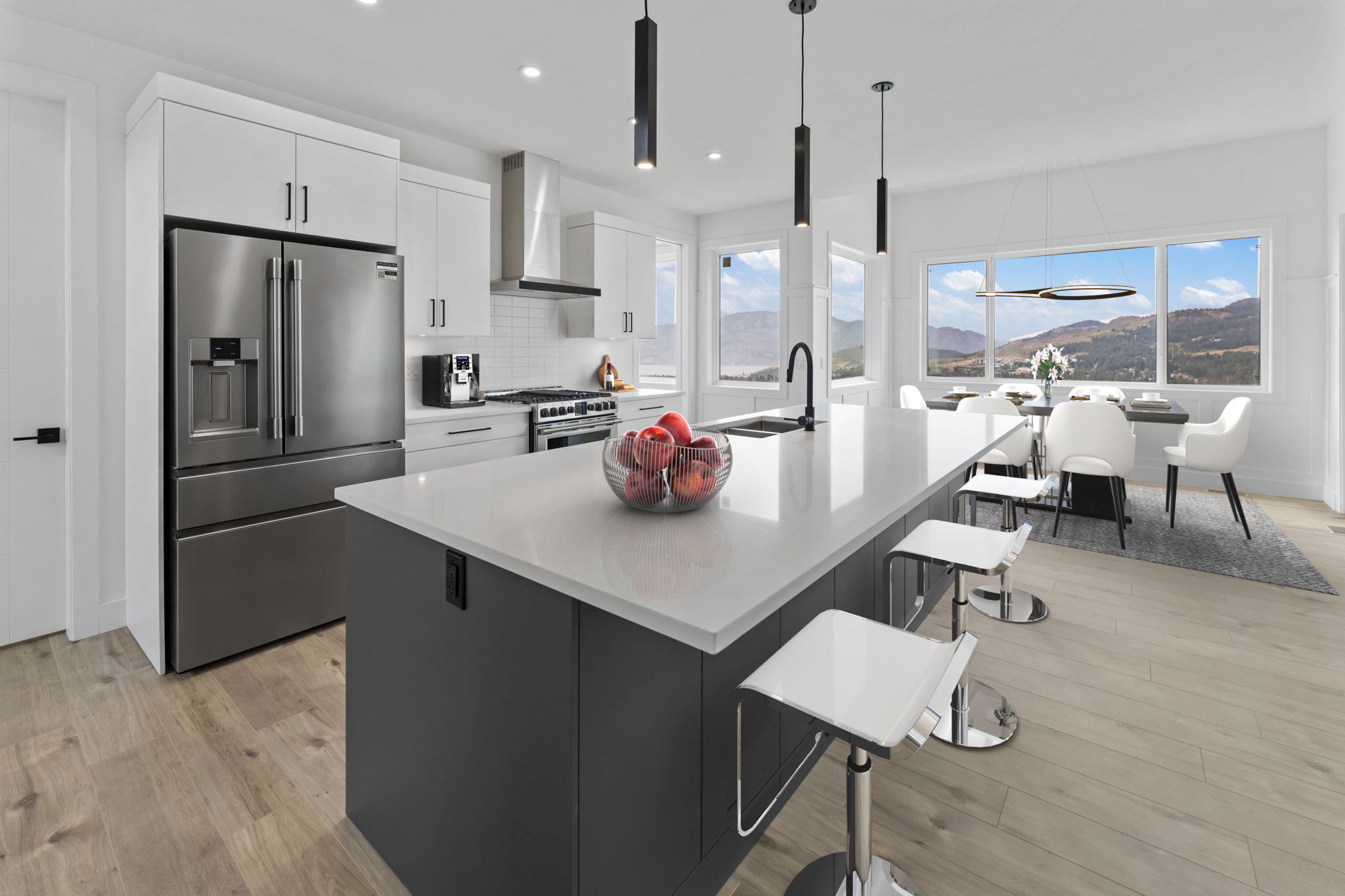 Kitchen interior at Copper Ridge Residence